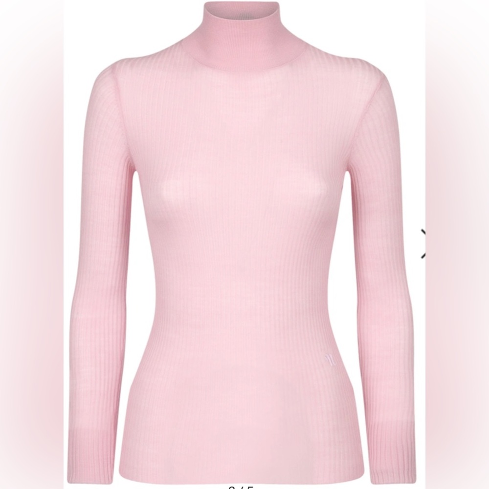 Nanushka Harri Rib-Knit Pink Sweater Size XS NWT - Picture 3 of 14
